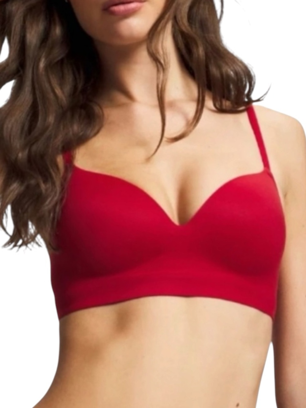 SOMA Embliiss Wireless Bra in “Paint the Town Red” Size 34D — GORGEOUS & COMFY!!